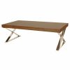 Coffee Tables * | Pangea X-Leg Coffee Table Home Coffee Tables