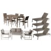 Seating * | Pangea Royal 15Pc Patio Set Home Seating