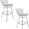 Dining Chairs & Stools * | Pangea Set Of 2 Shuttle Bar Stools Home Dining Chairs & Stools