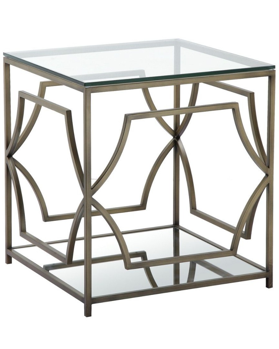 End & Side Tables * | Pangea Edward Table Home End & Side Tables