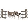 Seating * | Pangea Roy 13Pc Patio Set Home Seating