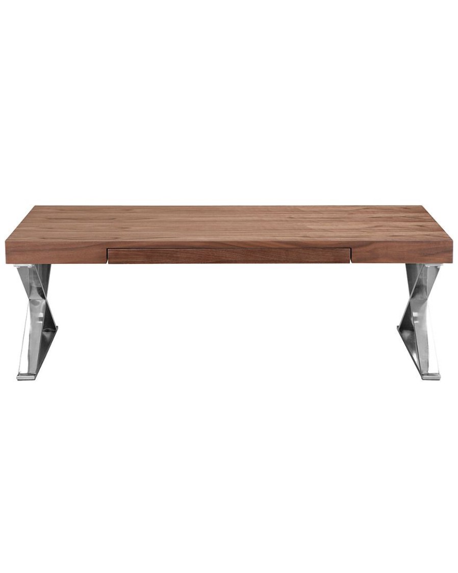 Coffee Tables * | Pangea X-Leg Coffee Table Home Coffee Tables