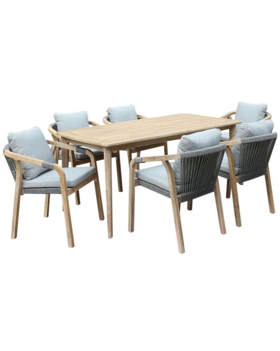 Dining Sets * | Pangea Home Lola 7Pc Dining Set Dining Sets