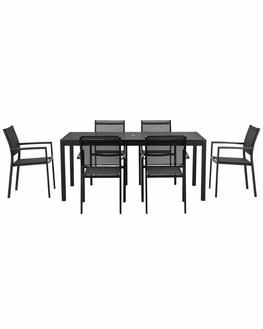 Dining Sets * | Pangea Home Indoor/Outdoor David 7Pc Dining Set Dining Sets