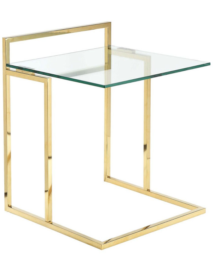 End & Side Tables * | Pangea Gold Helen Tray Table Home End & Side Tables