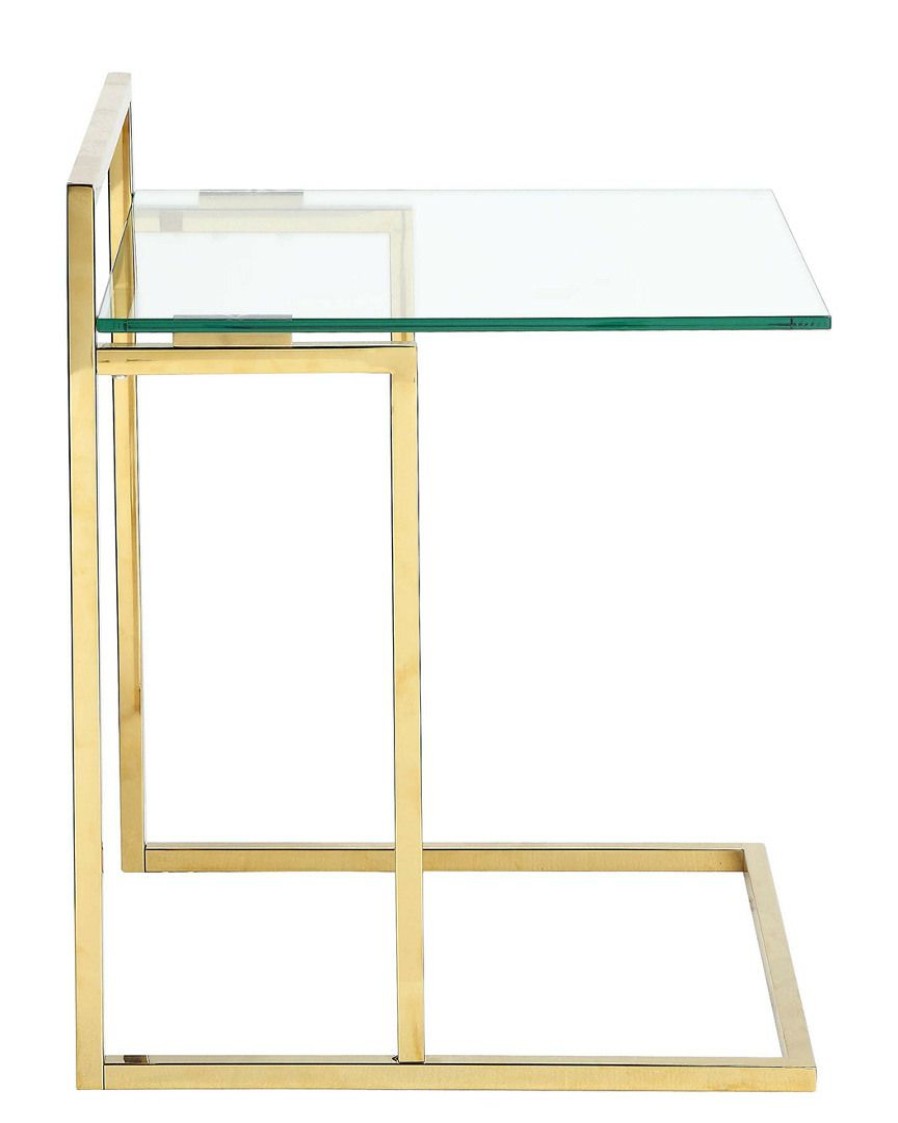 End & Side Tables * | Pangea Gold Helen Tray Table Home End & Side Tables