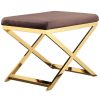 Dining Chairs & Stools * | Pangea Gold Lexi Stool Home Dining Chairs & Stools