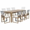 Dining Sets * | Pangea Home Indoor/Outdoor Vick 9Pc Dinng Set Dining Sets