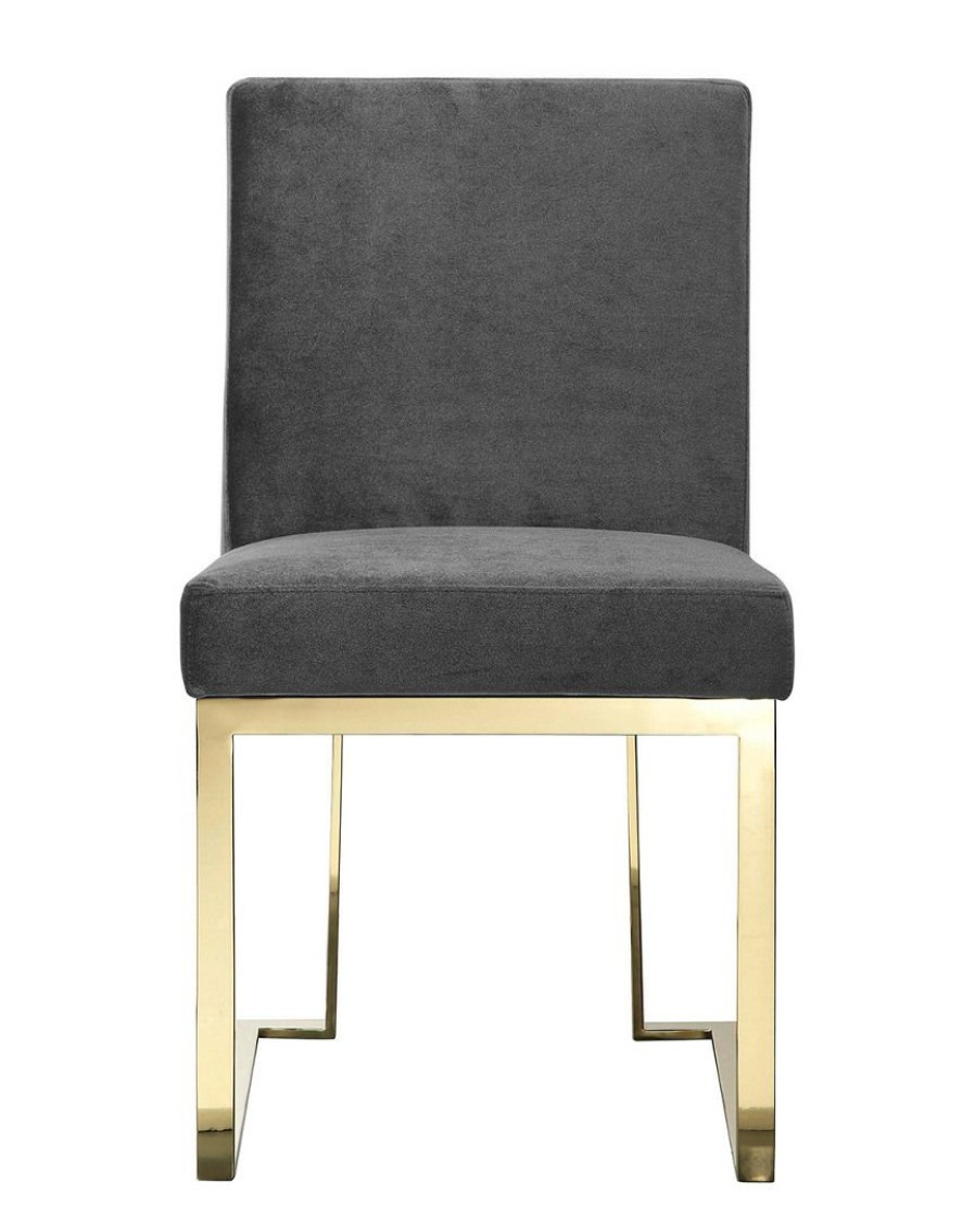 Dining Chairs & Stools * | Pangea Set Of 2 Gold Dexter Side Chairs Home Dining Chairs & Stools